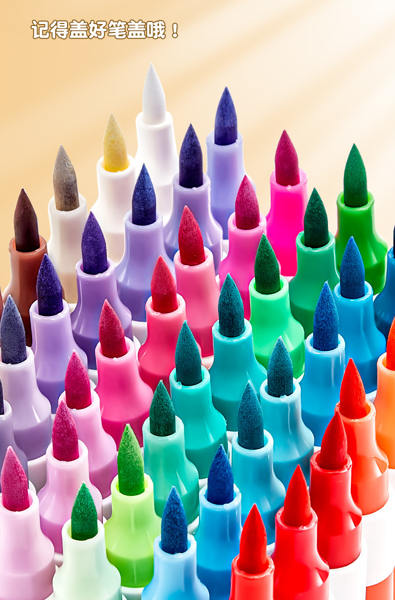 Akrilik Marker Seti Yumuşak Uçlu Su ile Silinebilir