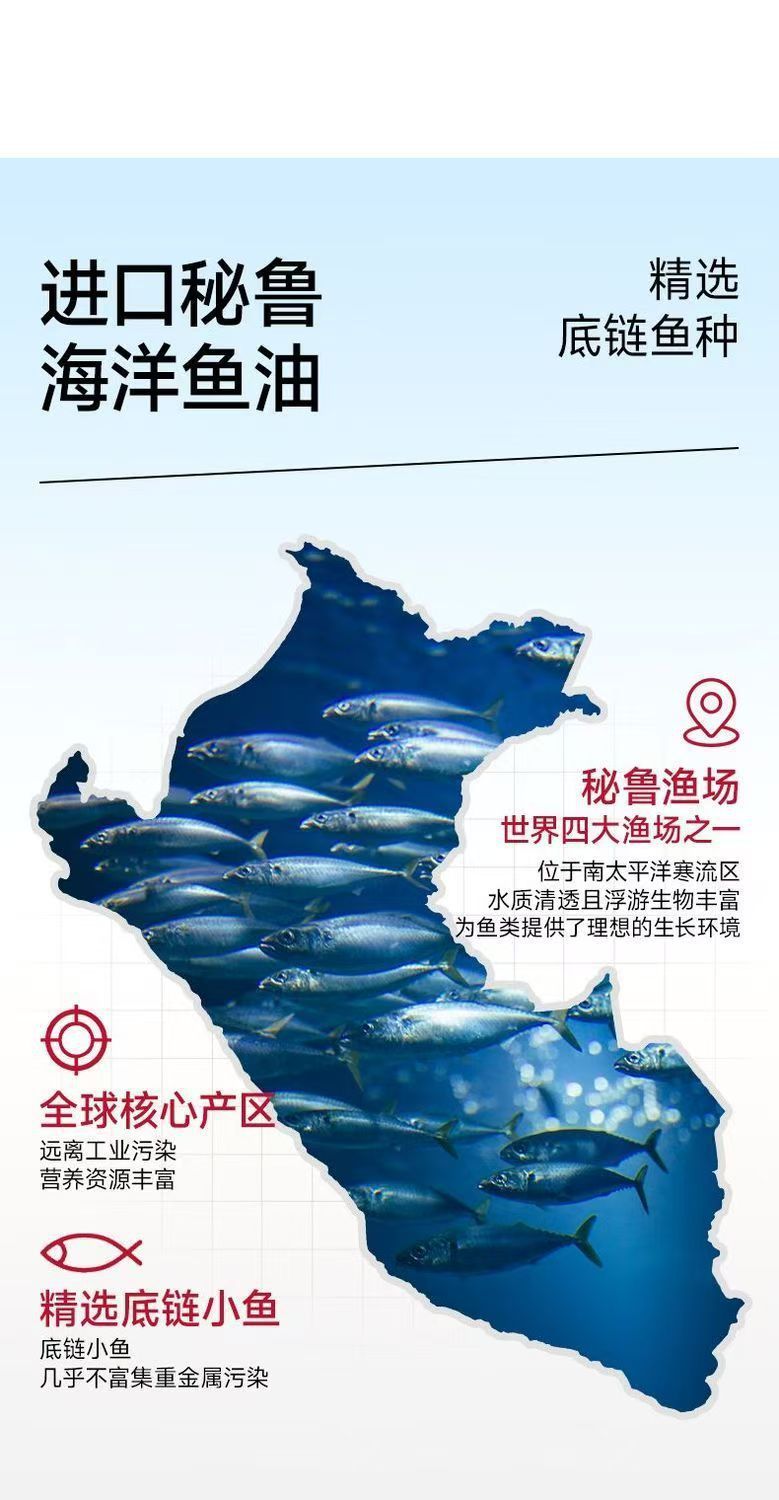 【官方 正品】深海鱼油95%Omega3高纯鱼油EPA健身运动营养  YJ