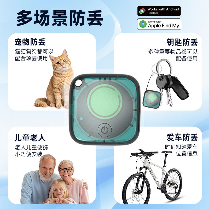 Smart Tracking Device for Keys, Bags and Pets