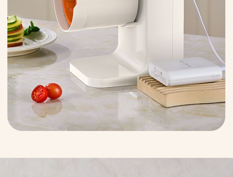 Electric vegetable cutter, fully automatic, 3-in-1 drum blade