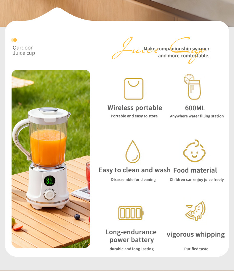 Home juicer large capacity multifunctional single serving