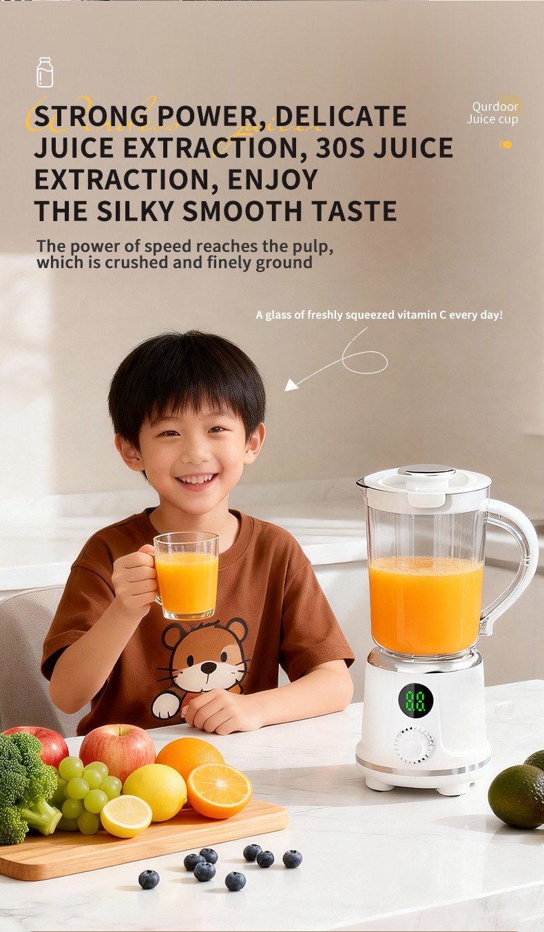 Home juicer large capacity multifunctional single serving