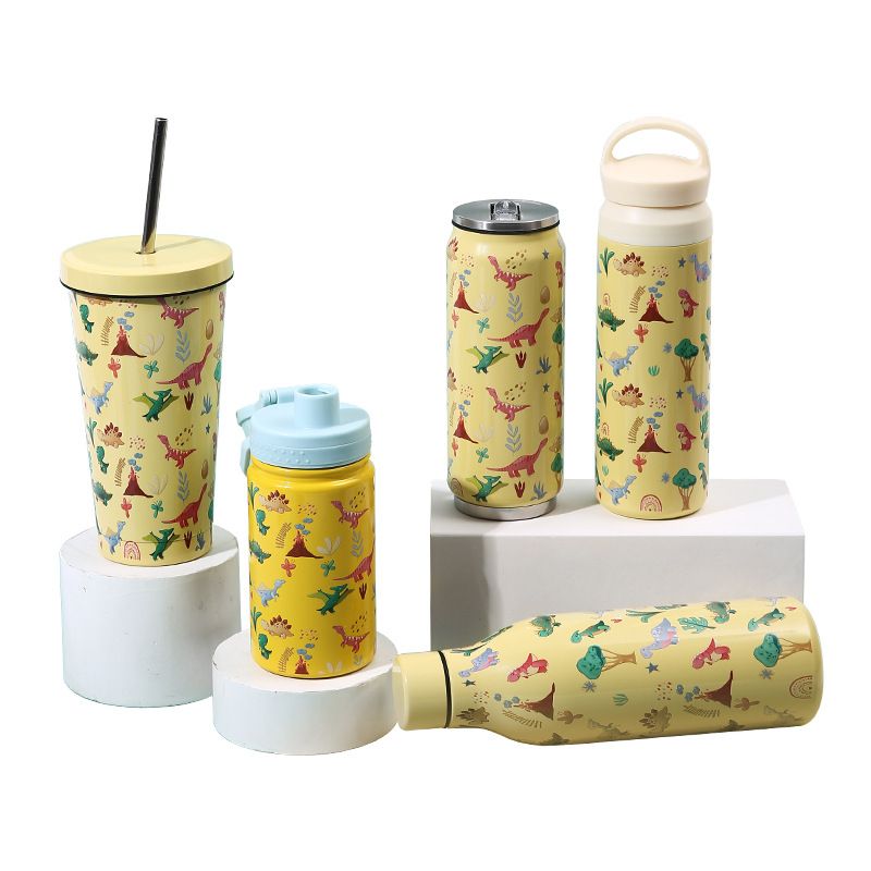 304er Edelstahl Isolierbecher Set, 5D farbig