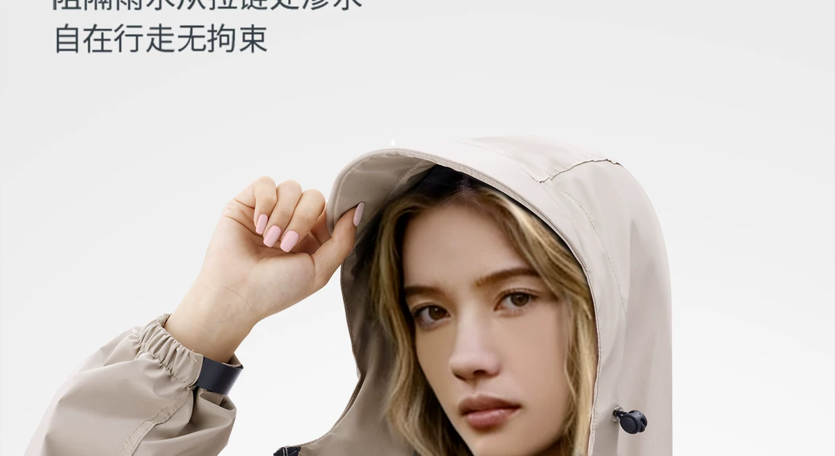 Long raincoat, full body protection, waterproof, motorcycle and bike
