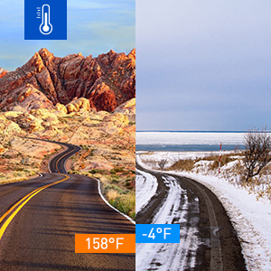 AZDOME araç kamerası üç lens 4K 1080P 1440P GPS