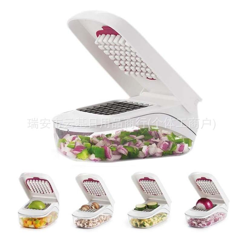Multifunctional vegetable chopper, onion pepper mincer, mushroom slicer
