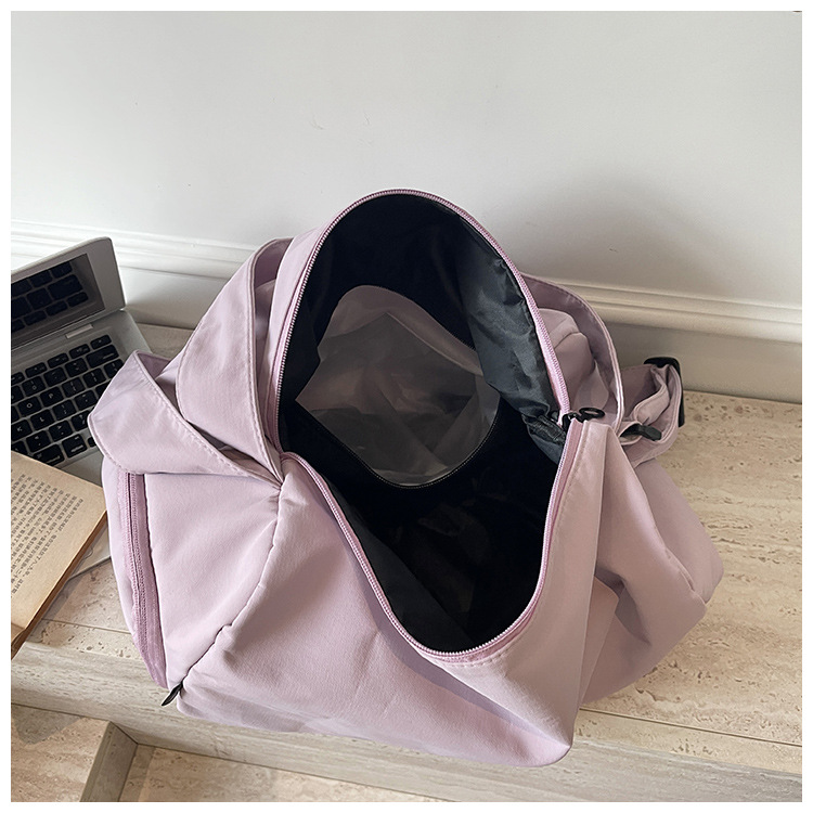 Soft Crossbody Tote Travel Bag, Waterproof Large Capacity