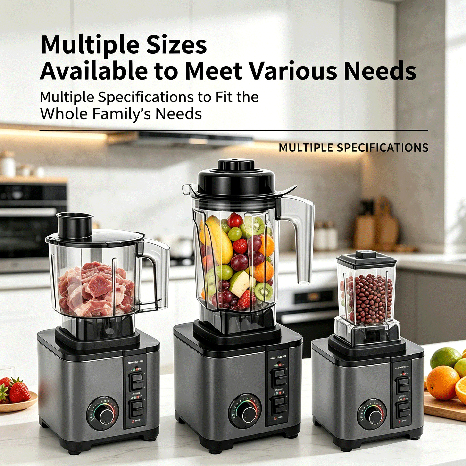 Commercial 8-in-1 Blender High-Power Standmixer