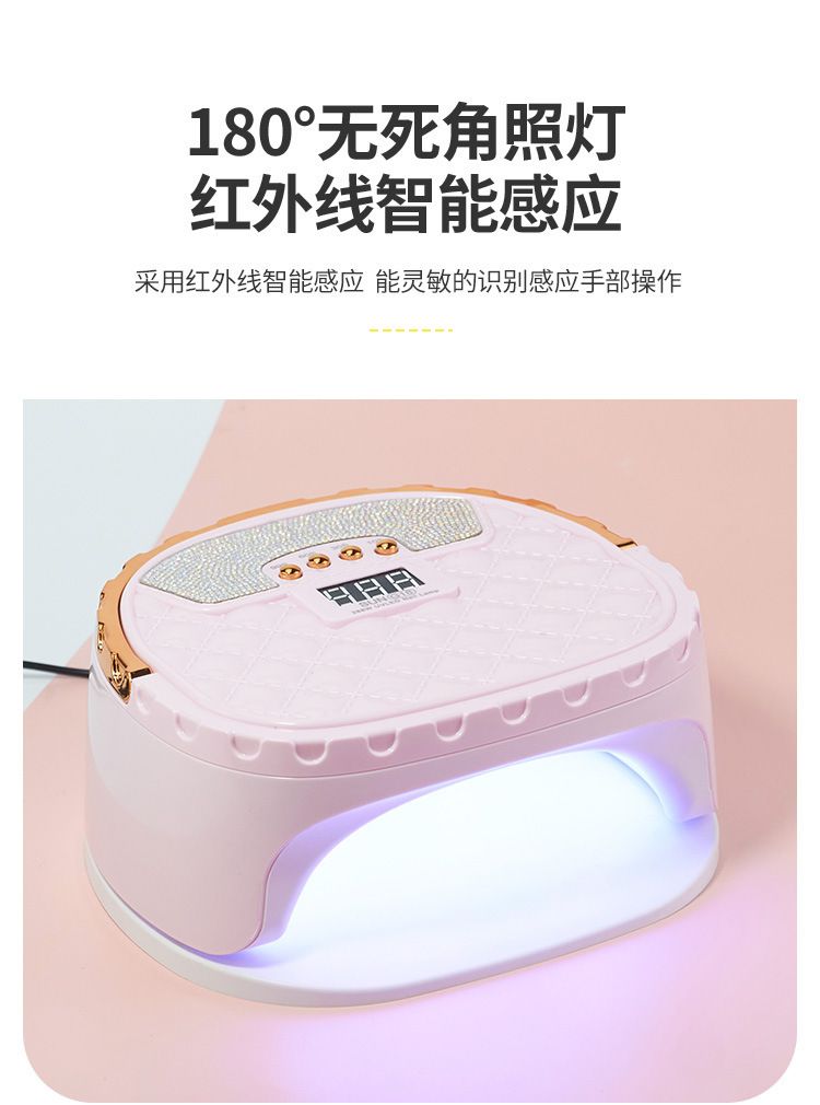 LED tırnak kurutma makinesi, UV ışık terapisi, hızlı kuruyan jel