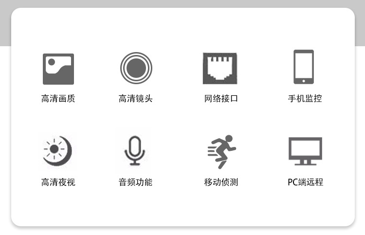 4K POE Network Camera 1080P 48V Home and Bank Security