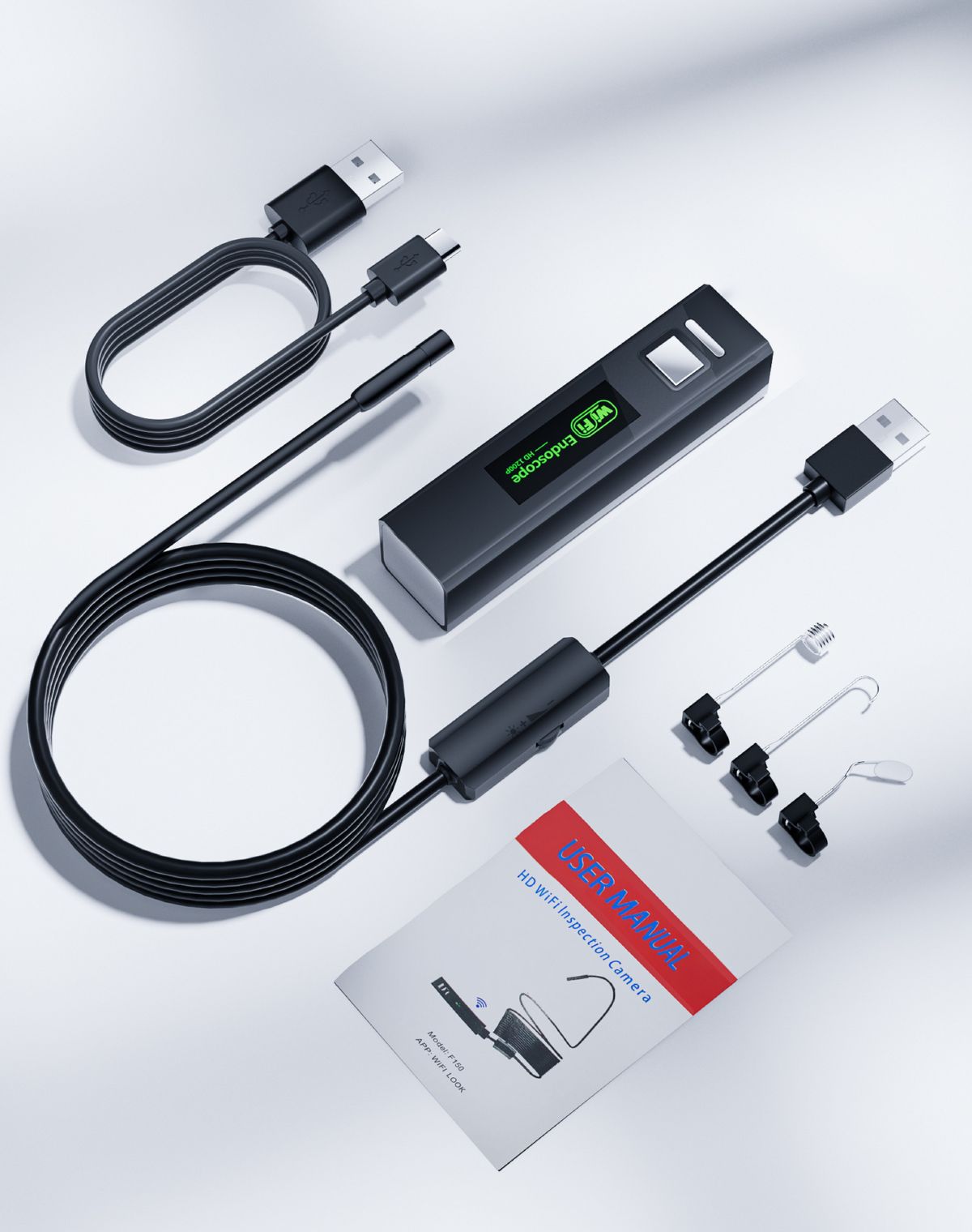HD WiFi wireless endoscope industrial pipe inspection camera