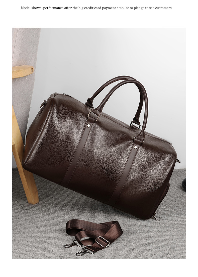 PU-Reisetasche Trocken-Nassfach Schuhfach