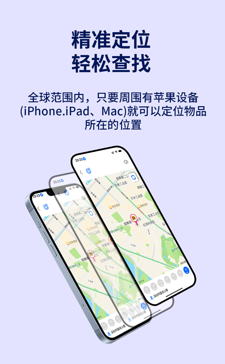 Karten-Tracker für Apple und Android, Geldbörsen-Finder