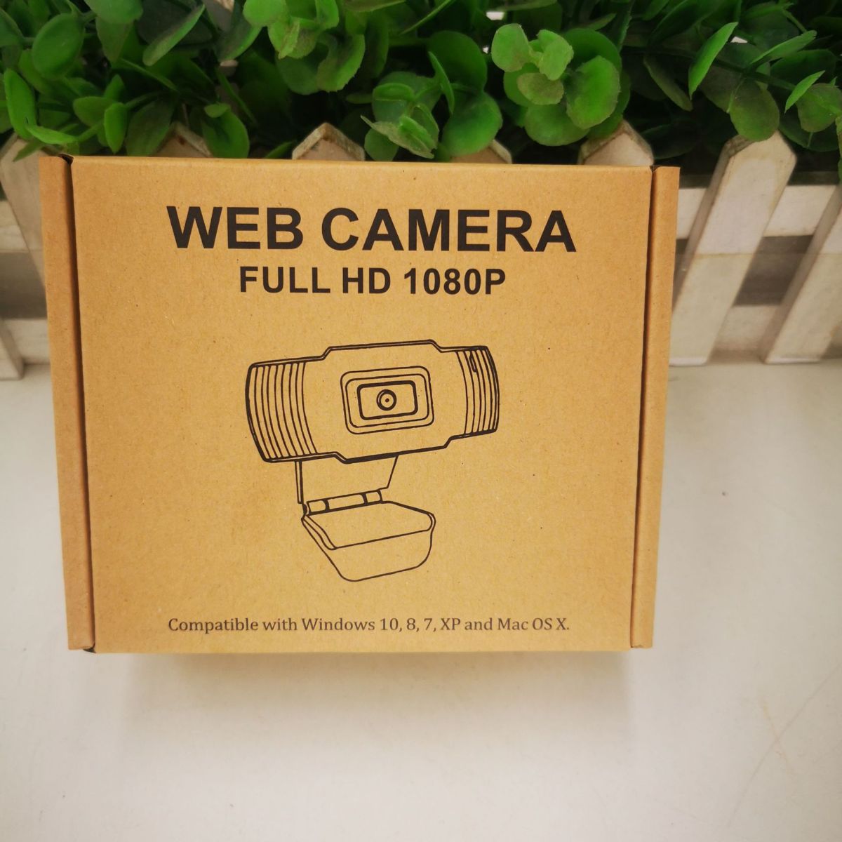 USB网络摄像头1080P高清免驱带麦电脑直播摄像头webcam