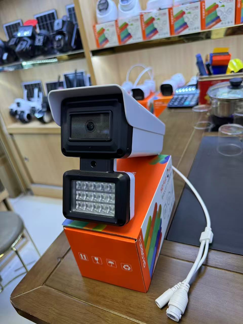 5MP IP POE Network Camera, audio, dual-light, full color