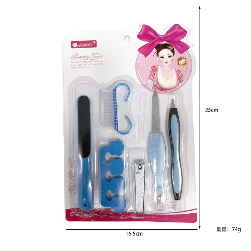 Nail art tool set, 10-piece, manicure and design