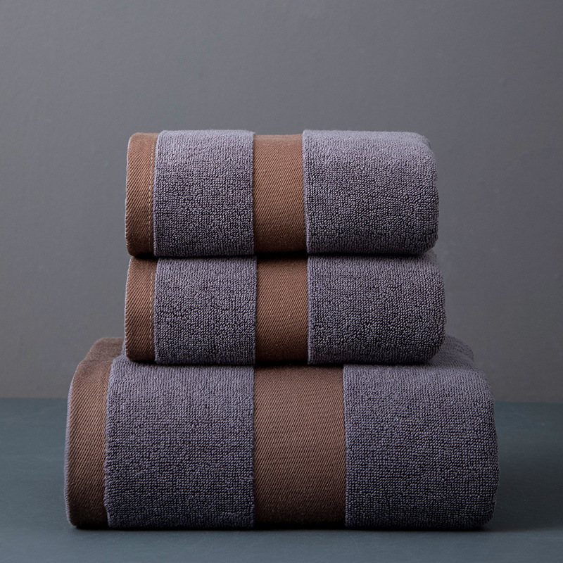 Pure cotton bath towel thickened hotel luxury set