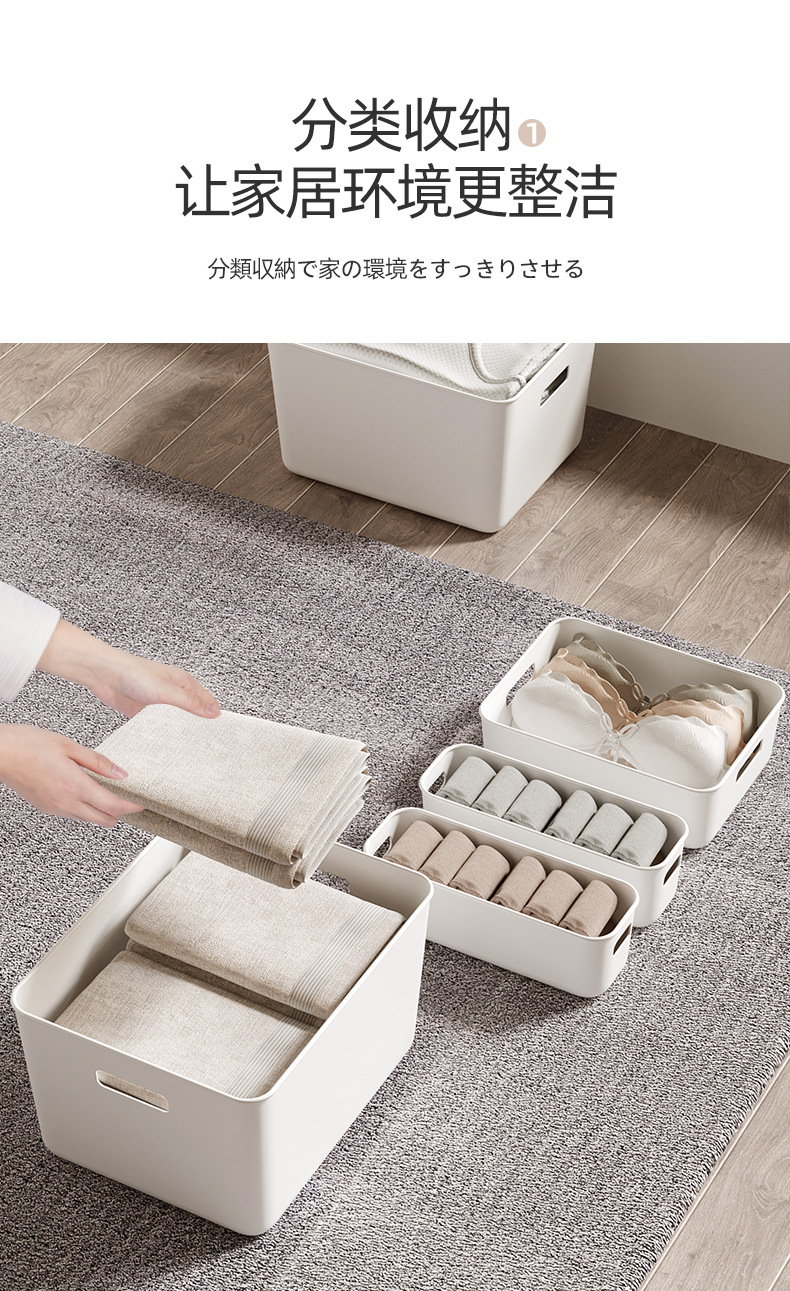 Desktop storage box, cosmetics and items organizer