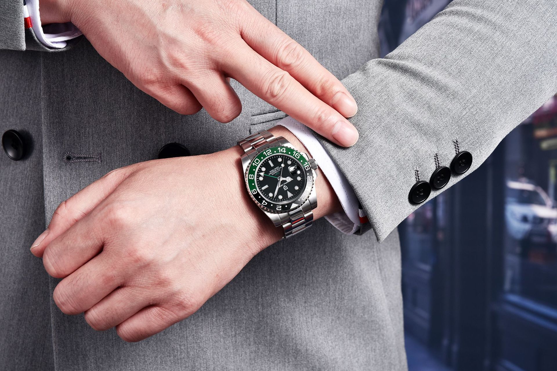 PAGANI DESIGN PD-1662 Herren-Automatikuhr, GMT, Leuchtkalender
