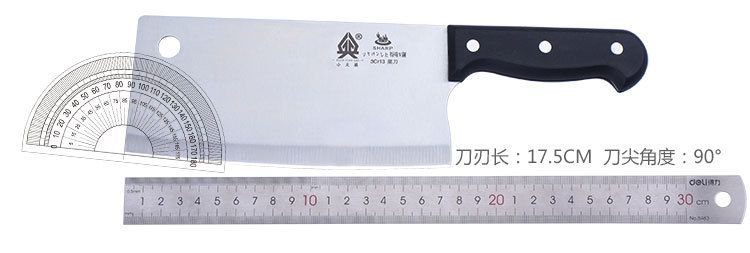 Stainless steel kitchen knife and cutting board set