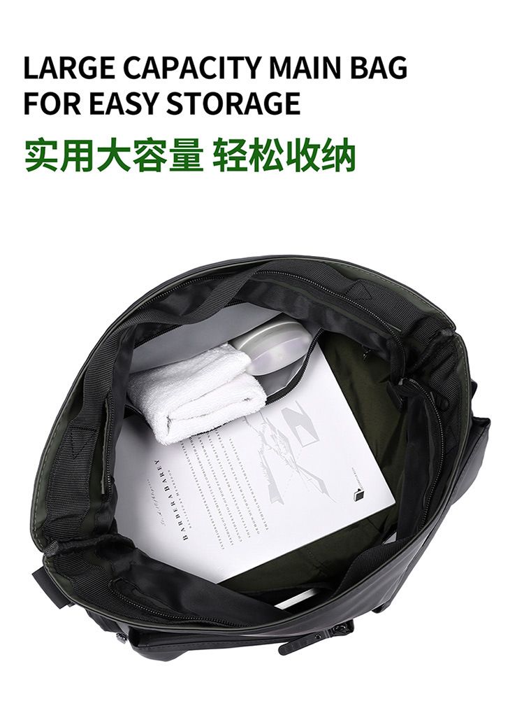 旅行包行李袋干湿分离大容量健身包时尚斜挎包男短途旅行袋便携