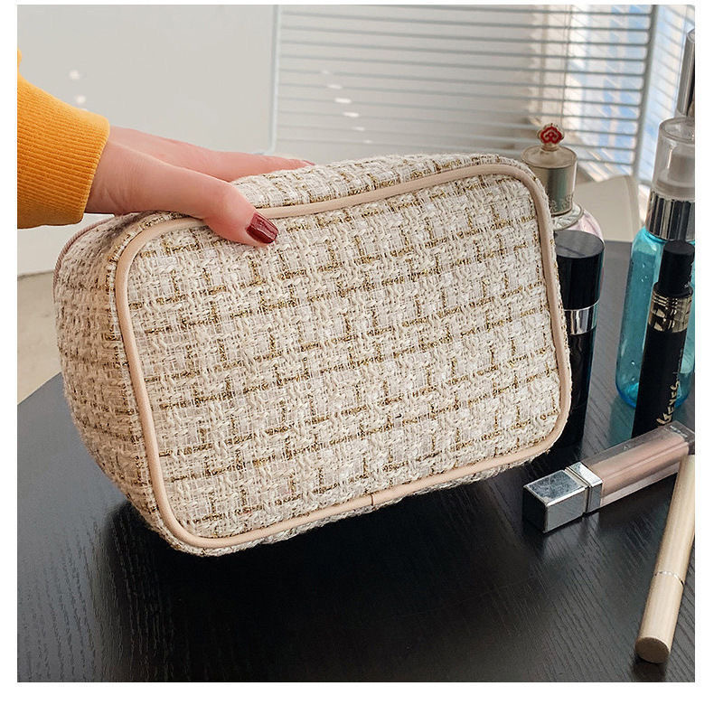 Kosmetiktasche, luxuriös, großes Fassungsvermögen, tragbar