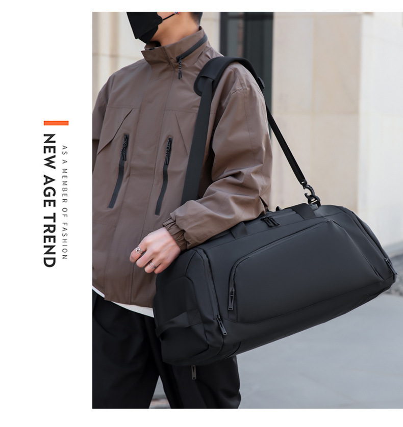 Large capacity travel bag, multi-function, shoulder strap