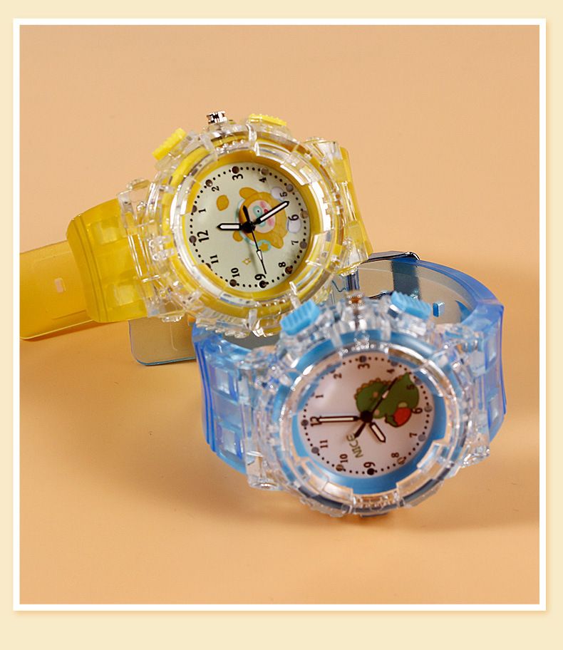 Eggboy children's watch, dinosaur design, luminous, transparent
