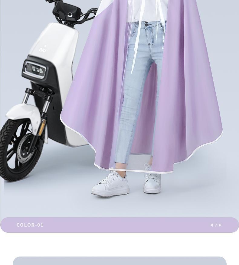 Electric vehicle motorcycle raincoat long full body heavy rain protection