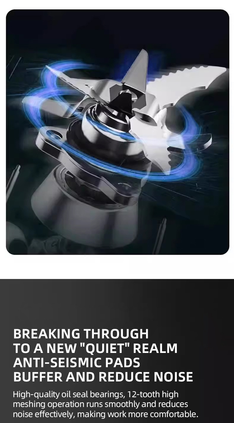Yüksek güçlü ev blender buz kırıcı ve meyve sıkacağı