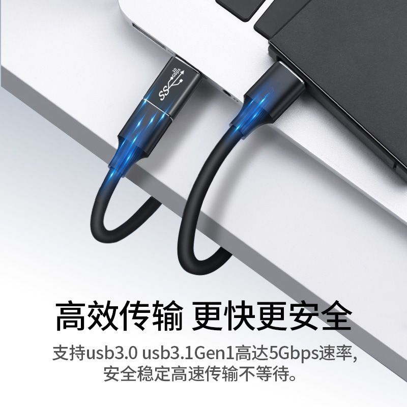 USB 3.0 OTG dönüştürücü, erkek-dişi, hızlı şarj