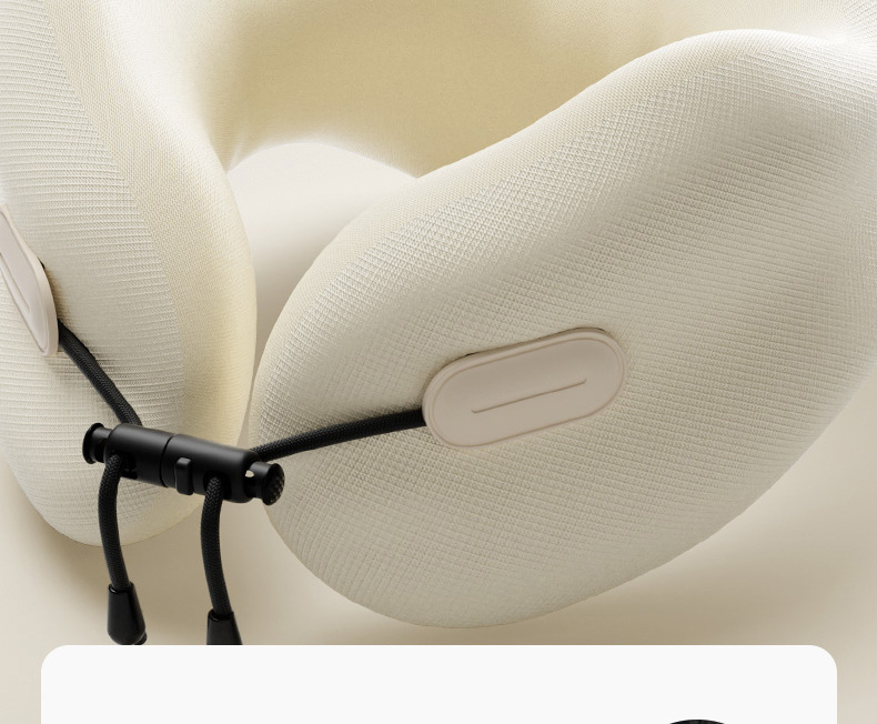 Memory Foam Neck Support U-Shaped Travel Pillow