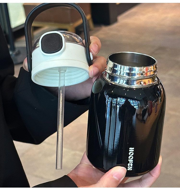 316 paslanmaz çelik termos kupası 500ml taşınabilir