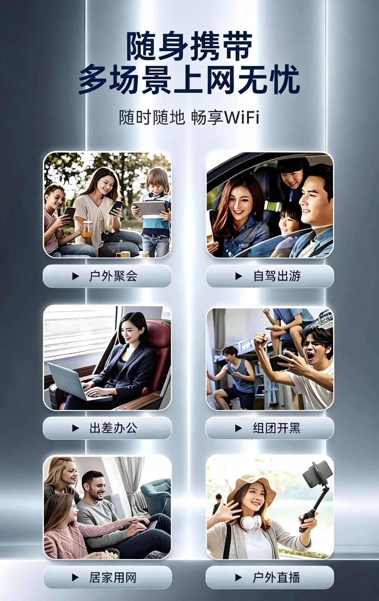 WiFi 6 şarj cihazı 10000mAh iki arada bir seyahat için