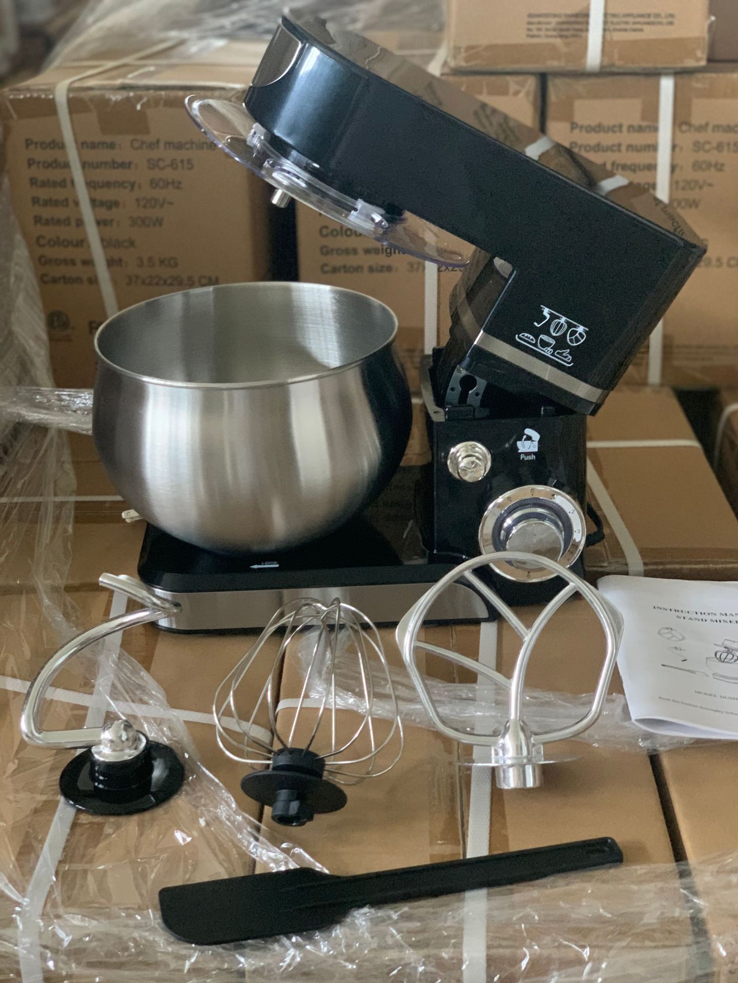 Kangka multi-functional kitchen chef mixer 5L