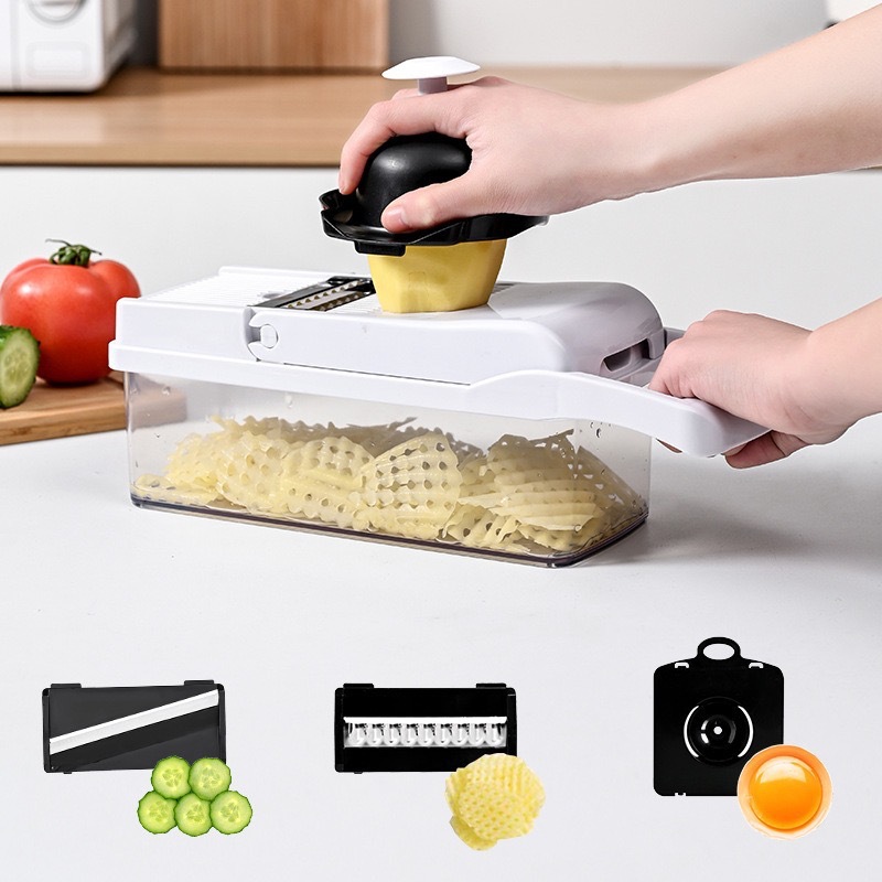 Multifunctional vegetable chopper, onion, potato, grater