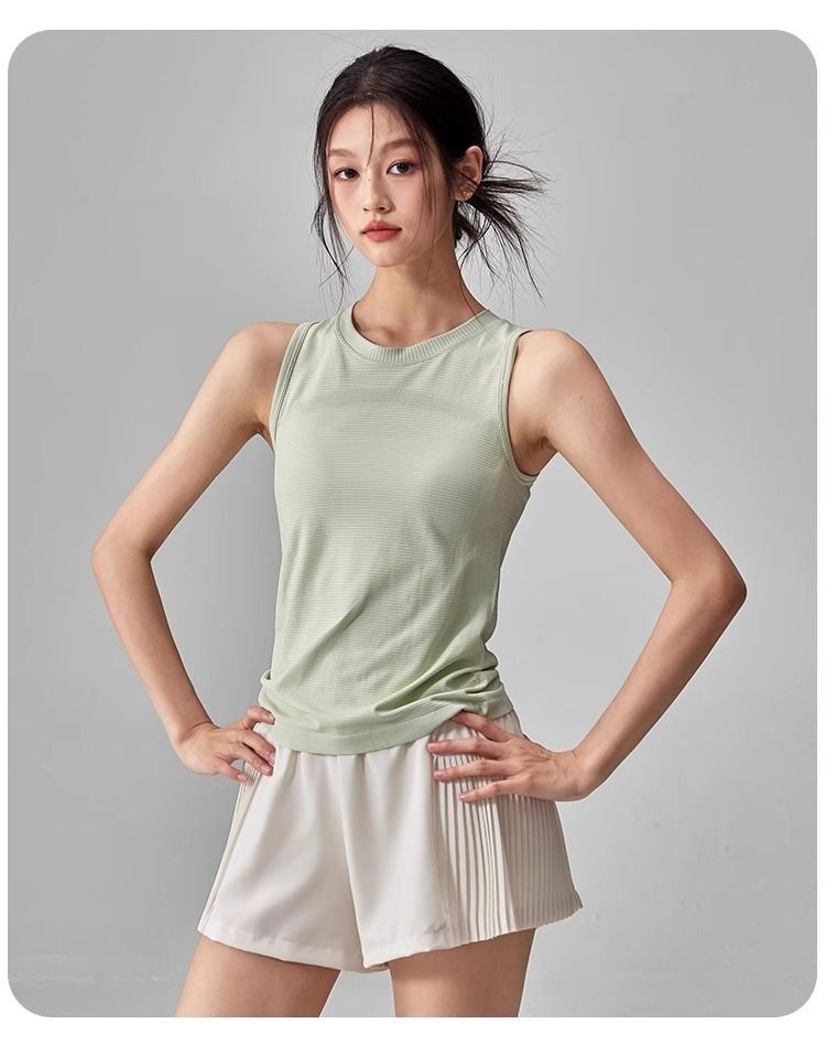 Women's Summer Fitness Set Quick-Dry Breathable Sports Vest