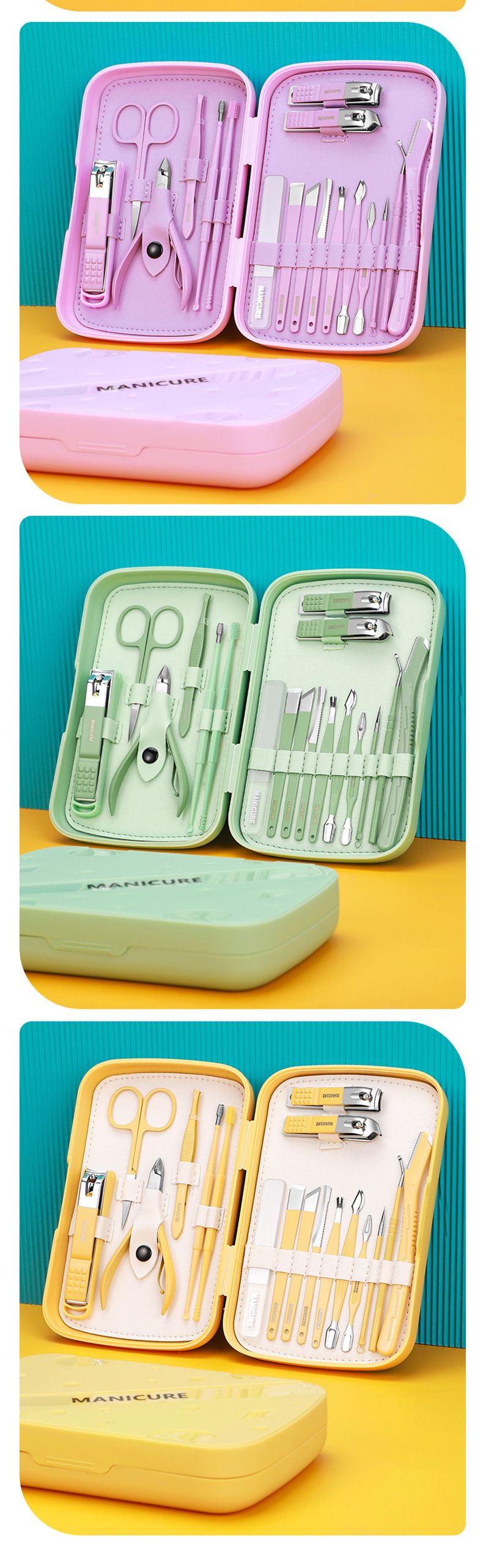 Stainless Steel Nail Clipper Set