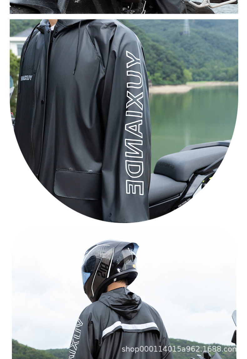 Raincoat and Rain Pants Set for Men