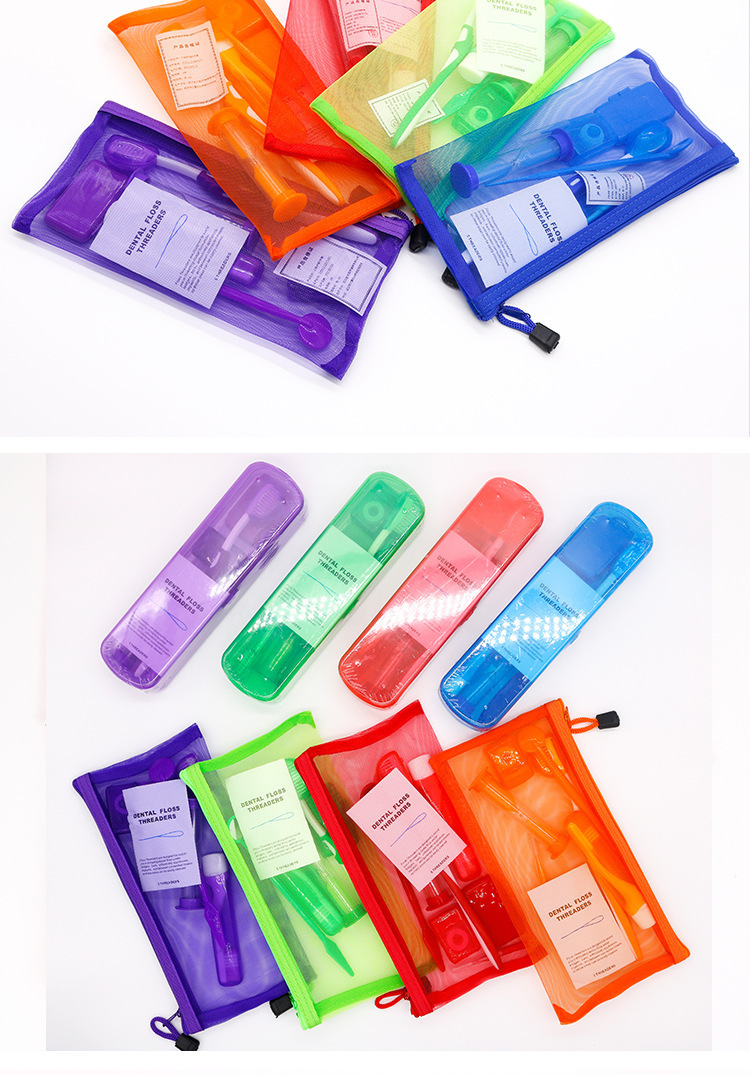 Orthodontic oral care set 8-piece dental clinic gift