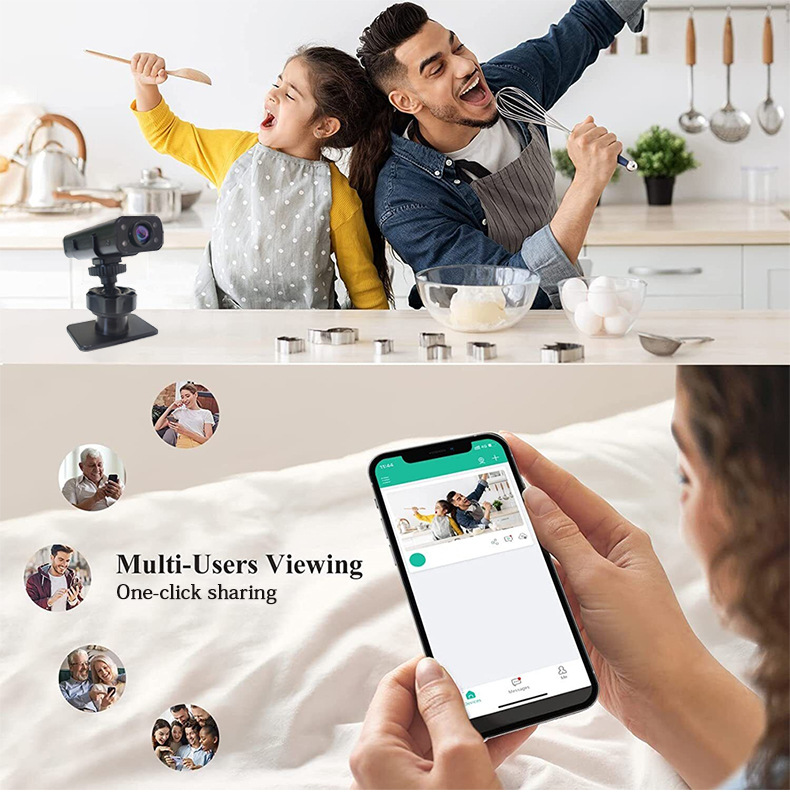 Security camera WiFi, WK13, night vision, smart home