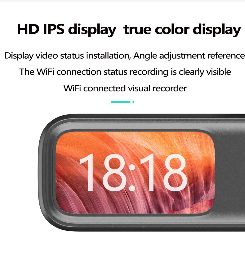 1440P WiFi araç kamerası, gece görüşü, Guoke marka