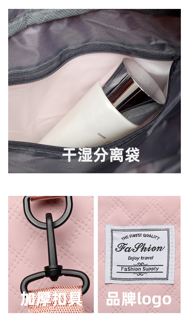 Travel bag large capacity lightweight portable handbag