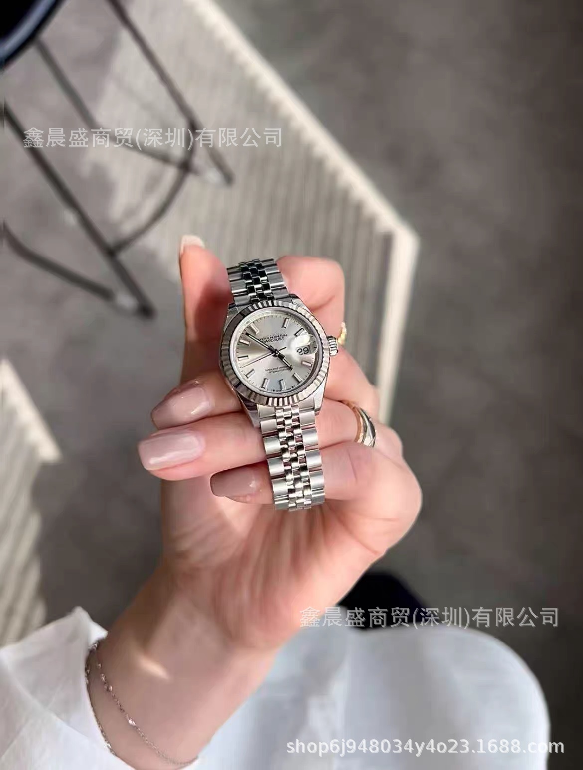 Automatische mechanische Paararmbanduhr, 31/41 mm, Saphirglas