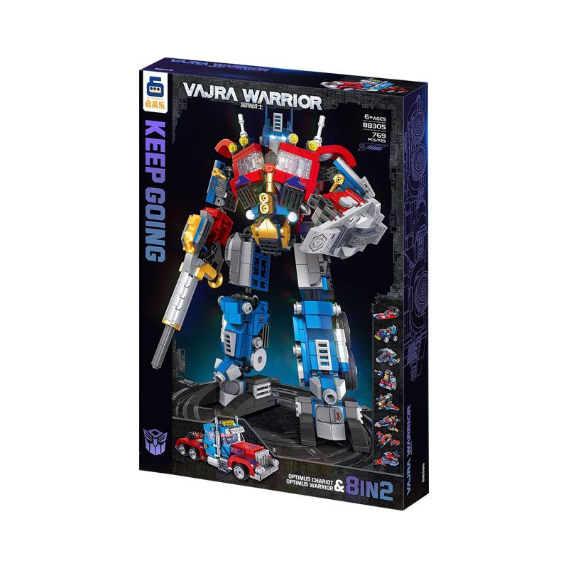 Großer 52 cm deformierbarer Roboter-Bausteine-Set