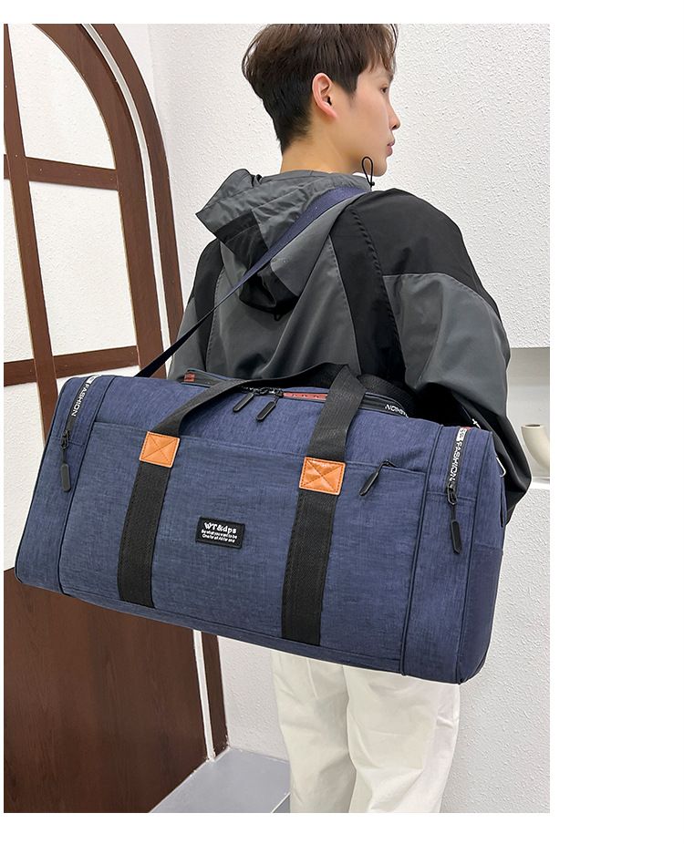 Men's sports single shoulder travel bag, large capacity