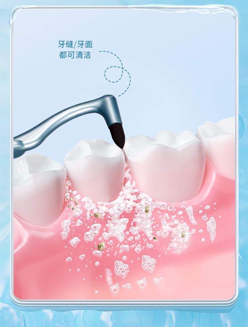 GECOMO tooth cleaning brush, portable