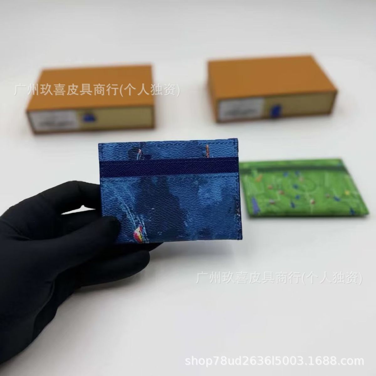 Genuine leather passport holder multi-functional card wallet