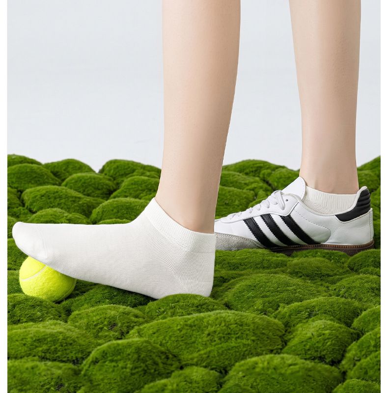 Damensocken, reine Baumwolle, Sommer, rutschfest