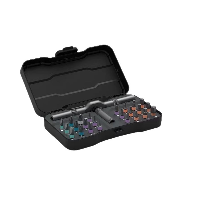棘轮螺丝刀套装24合一高硬度s2钢批头多功能维修拆装组合工具